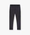 Larusmiani Velvet Trousers Howard Pants In Navy