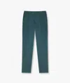Larusmiani Velvet Trousers Howard Pants In Teal