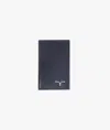 Larusmiani Vertical Card Holder St.moritz Wallet In Blue
