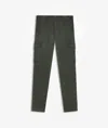 Larusmiani Wool Cargo Trousers Verbier Pants In Green