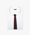 Larusmiani Wool Tie Porta Nuova Tie In Darkred