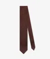 Larusmiani Wool Tie Porta Nuova Tie In Firebrick
