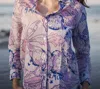 Las Surenas Amor Shirt In Blue In Blue