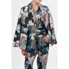 Las Surenas Blazer Snow Leopard In Multi