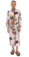 Las Surenas Ipanema Dress White In White