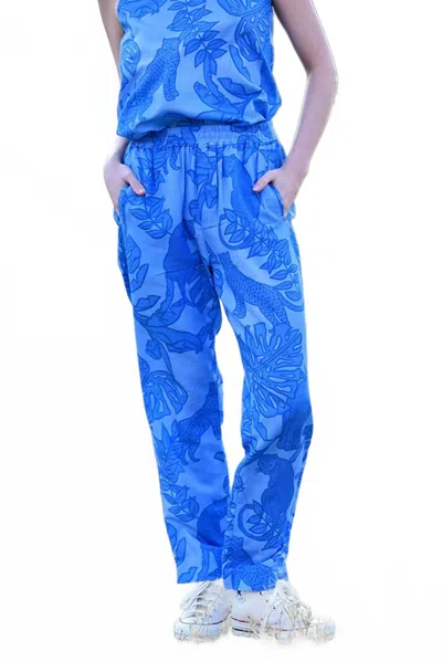 Las Surenas Oceans Pants In Blue