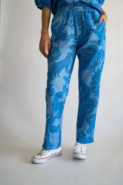 Las Surenas Pant In Life In Colors Blue