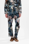 Las Surenas Pant Snow Leopard In Multi