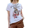 Las Surenas Tiger T-shirt In White In White