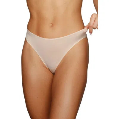 Lascana 2 Pk Basic Thongs In Nude
