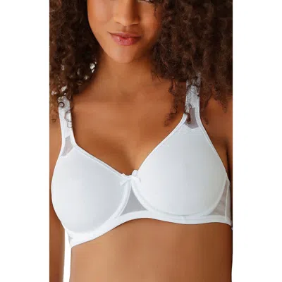 Lascana 2 Pk Sheer Accent T-shirt Bras In White