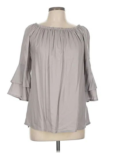 Lascana 3/4 Sleeve Blouse In Gray