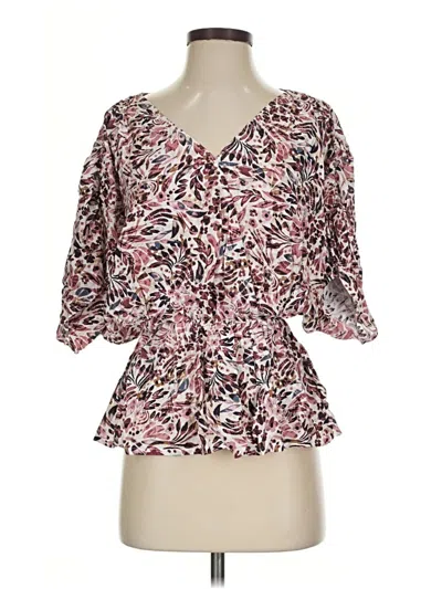 Pre-owned Lascana 3/4 Sleeve Blouse In Pink