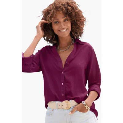 Lascana Button Down Blouse In Red