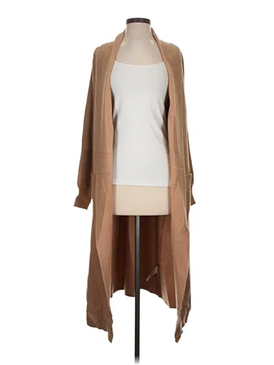 Pre-owned Lascana Cardigan Sweater In Tan