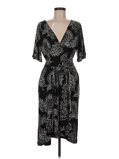 Pre-owned Lascana Casual Dress In Black