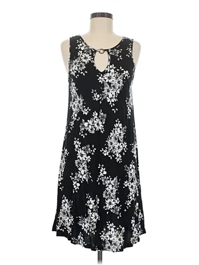 Pre-owned Lascana Casual Dress In Black