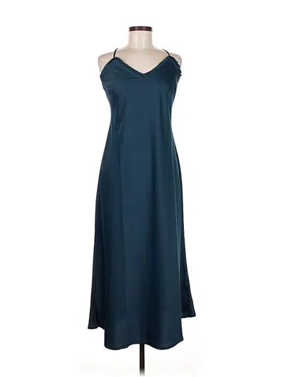 Pre-owned Lascana Casual Dress In Blue