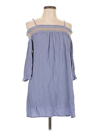 Pre-owned Lascana Casual Dress In Blue