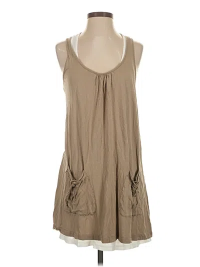 Pre-owned Lascana Casual Dress In Brown