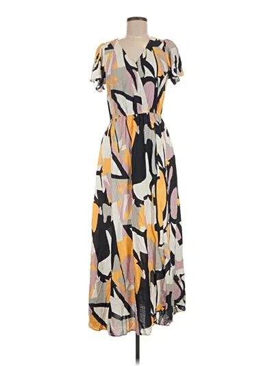 Pre-owned Lascana Casual Dress In Brown