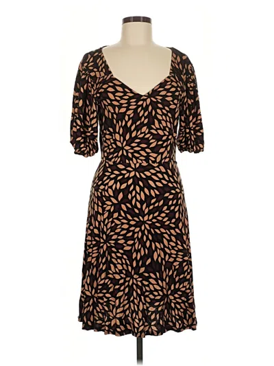 Pre-owned Lascana Casual Dress In Brown