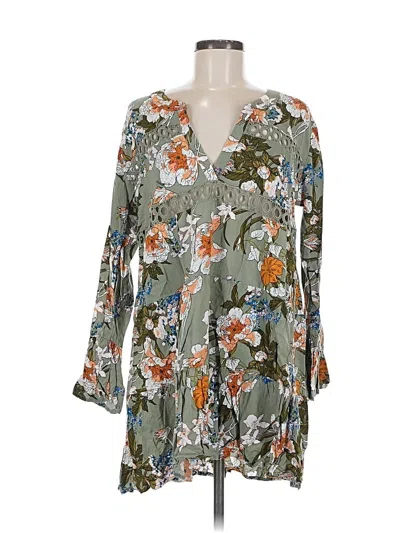 Pre-owned Lascana Casual Dress In Green