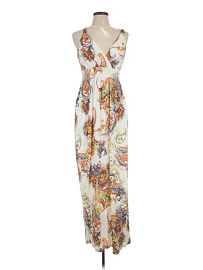 Pre-owned Lascana Casual Dress In Ivory