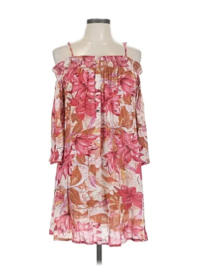 Pre-owned Lascana Casual Dress In Pink