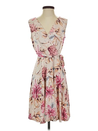 Pre-owned Lascana Casual Dress In Tan