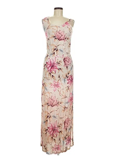 Pre-owned Lascana Casual Dress In Tan