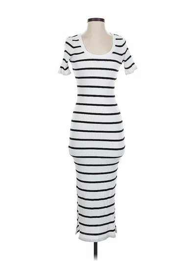 Pre-owned Lascana Casual Dress In White