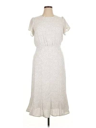 Pre-owned Lascana Casual Dress In White