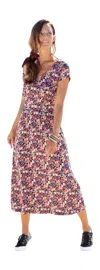 Lascana Casual Floral Print Dress In Multi