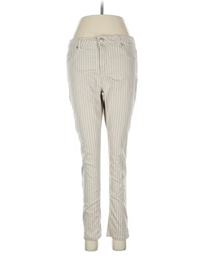 Pre-owned Lascana Casual Pants In Ivory