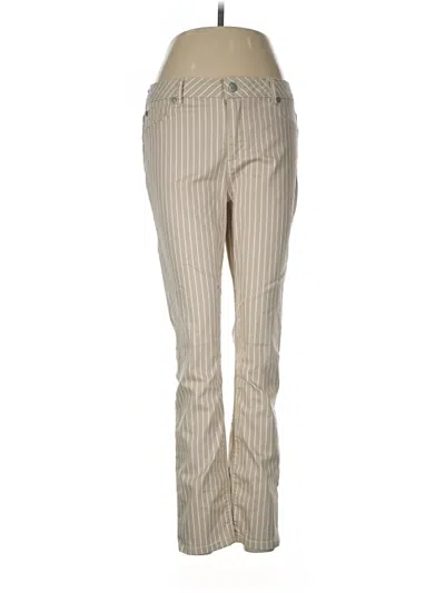 Pre-owned Lascana Casual Pants In Ivory