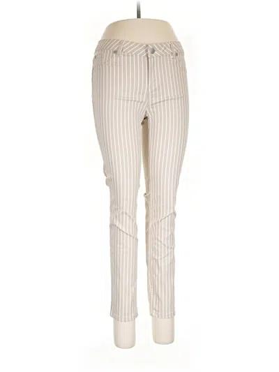 Pre-owned Lascana Casual Pants In Ivory