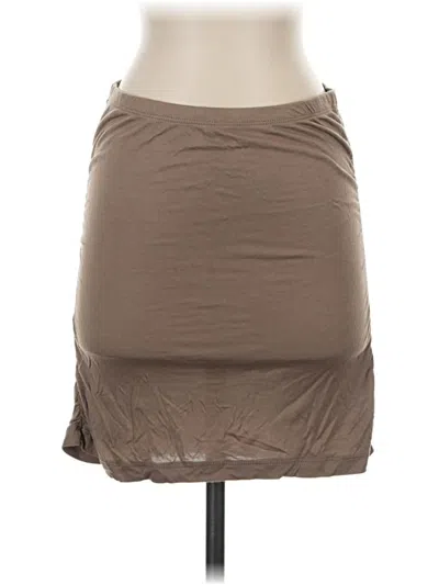 Pre-owned Lascana Casual Skirt In Brown