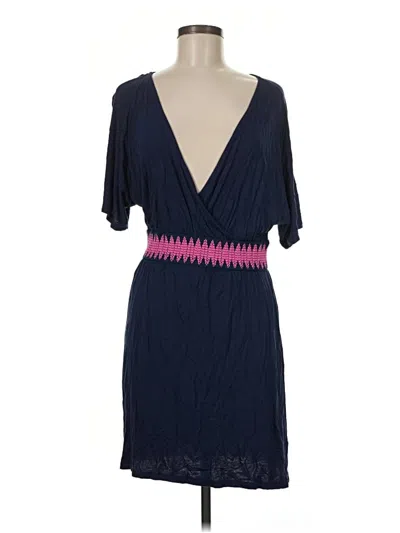 Pre-owned Lascana Cocktail Dress In Blue
