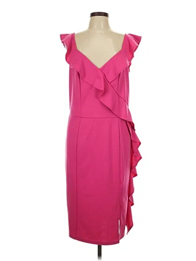 Pre-owned Lascana Cocktail Dress In Pink