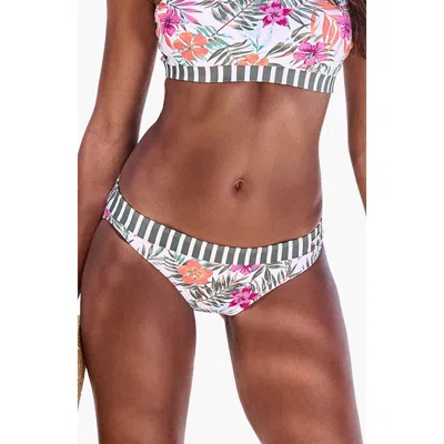 Lascana Contrast Classic Bikini Bottom In Multi