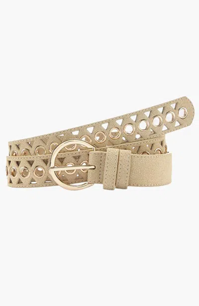Lascana Cut Out Detail Belt In Neutral