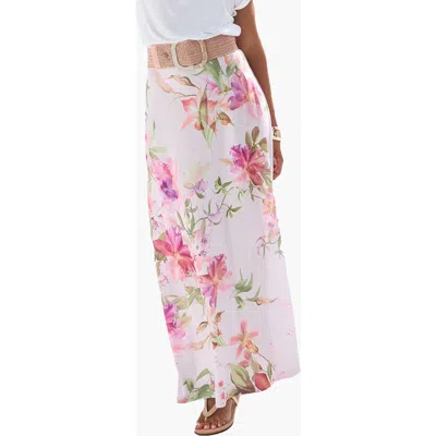 Lascana Floral Maxi Skirt In Multi