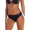 Lascana Fold Over Classic Bikini Bottom In Black