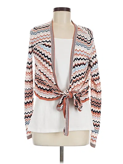 Pre-owned Lascana For Venus Cardigan Sweater In Orange