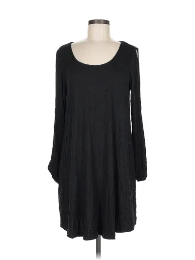 Pre-owned Lascana For Venus Casual Dress In Black