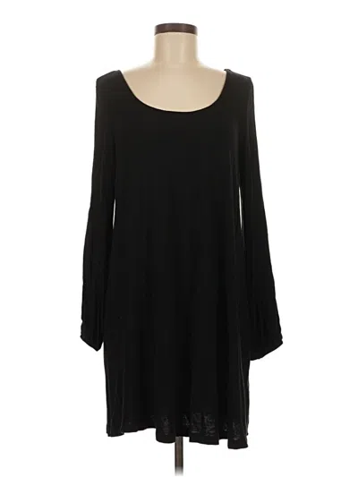 Pre-owned Lascana For Venus Casual Dress In Black