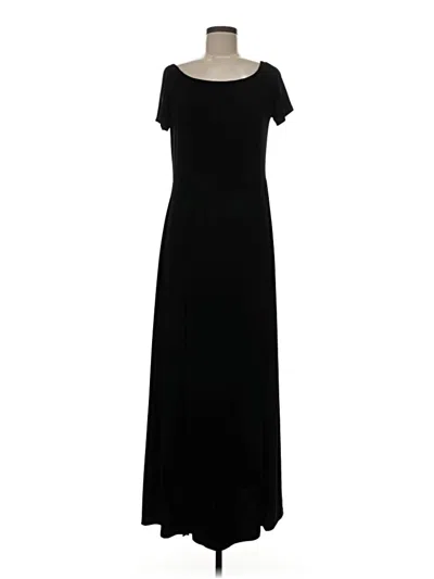 Pre-owned Lascana For Venus Casual Dress In Black