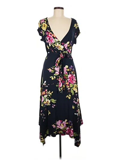 Pre-owned Lascana For Venus Casual Dress In Black