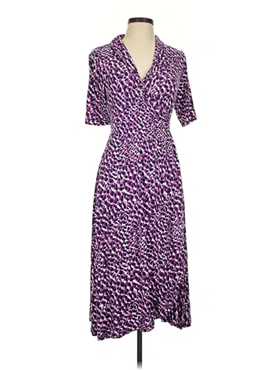 Pre-owned Lascana For Venus Casual Dress In Purple
